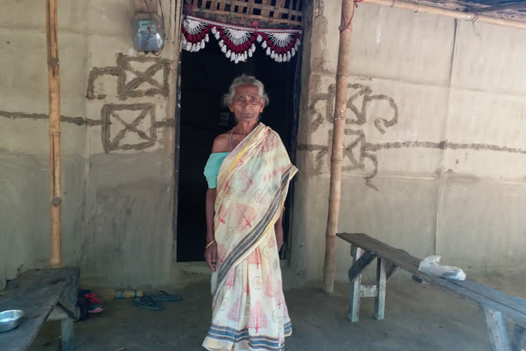 Story of a poor old woman of Dhemaji