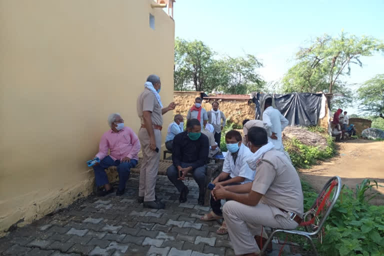 Police, villagers in Karauli