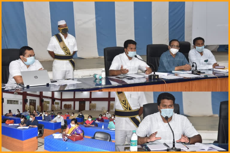 vijayanagaram jc conference with phc doctors and health officers