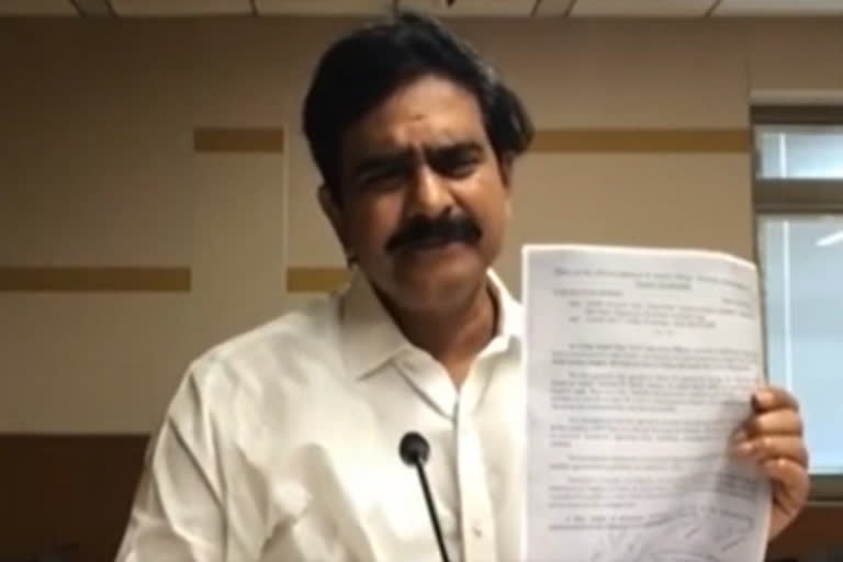 devineni uma fires on ycp about hero ram tweet case