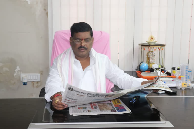 patancheru mla mahipal reddy cure from corona virus