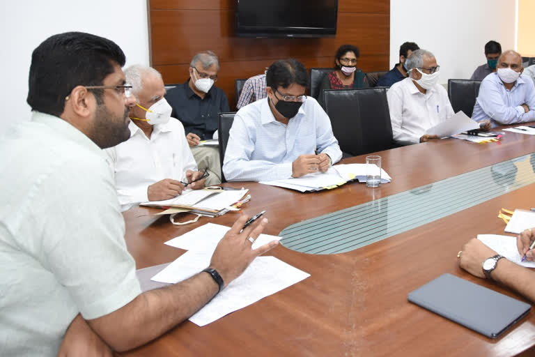 High level meeting of Deputy CM regarding Hisar Airport