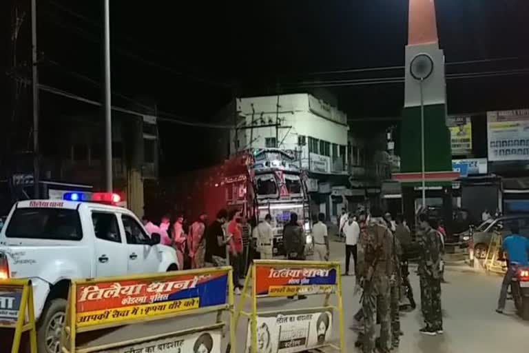 On duty home guard jawan dies in road accident at koderma