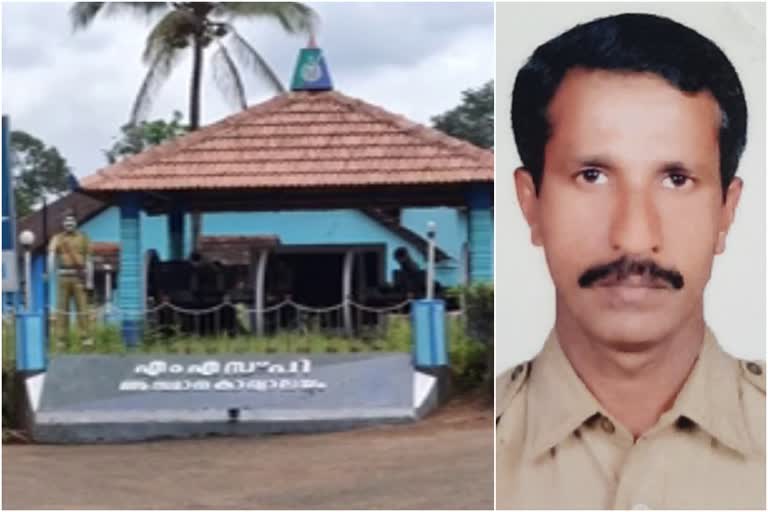 SI found dead at Malappuram MSP camp  Malappuram MSP camp  SI found dead  മലപ്പുറം എംഎസ്‌പി ക്യാമ്പ്  മലപ്പുറം വാര്‍ത്തകള്‍  പൊലീസ് വാര്‍ത്തകള്‍