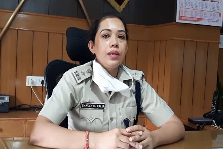 bhiwani sp sangeeta kalia said Action will be taken against negligence of corona guidelines