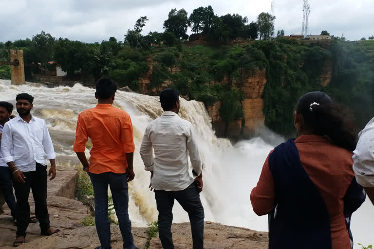 Gokak Falls overflowing