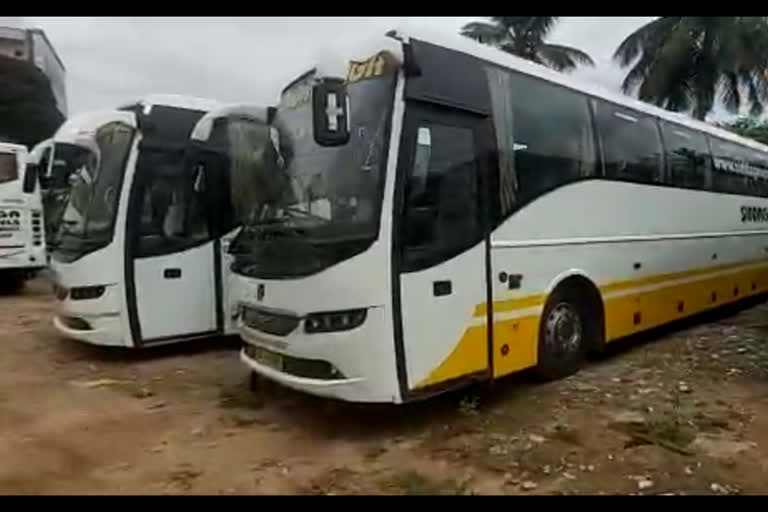 private bus owners fight against govt in bangalore