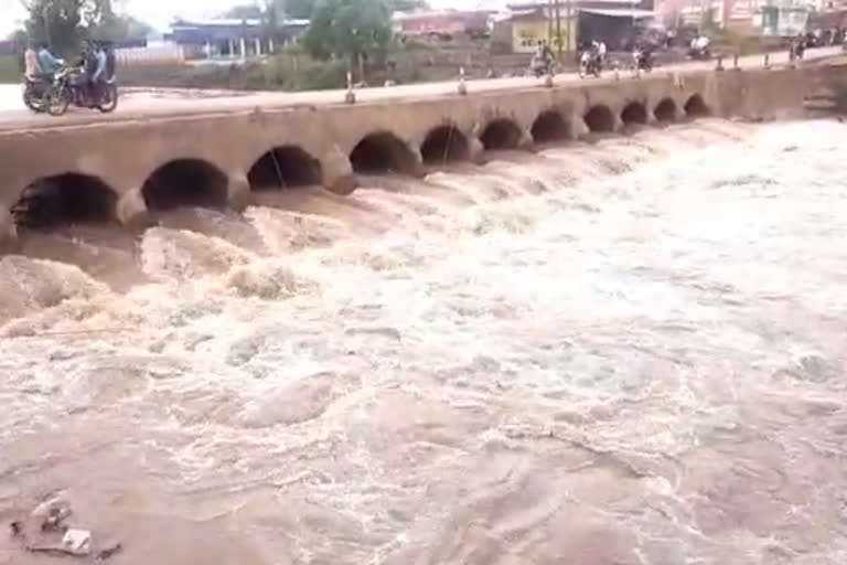 Rivers flood