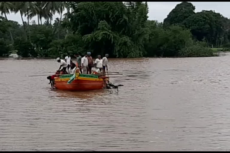 krishna river flood in bagalkot district