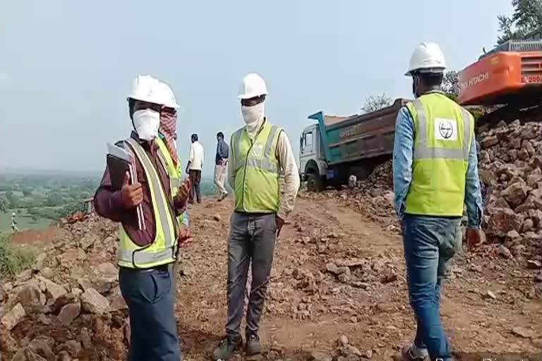 Cave found during excavation