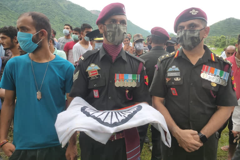 Martyr Jawan Prashant Thakur Funeral ceremony