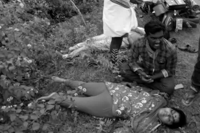 road accident in ananthapuram district, on ewomen death and two men sevier