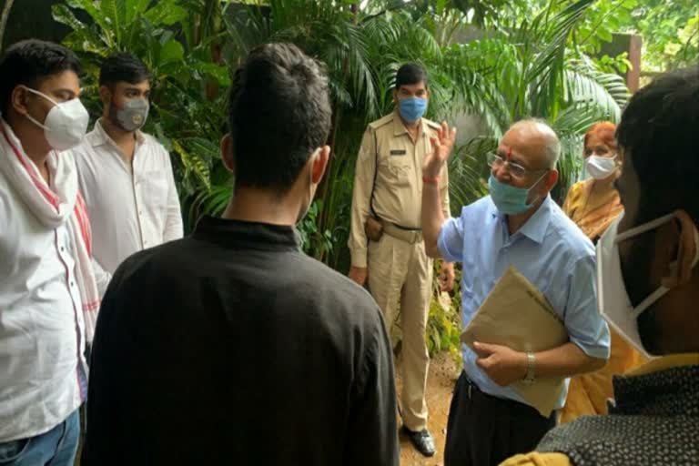 abvp members met with vice chanceler of ranchi university