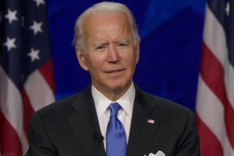 Joe Biden officially accepts Democratic presidential nomination