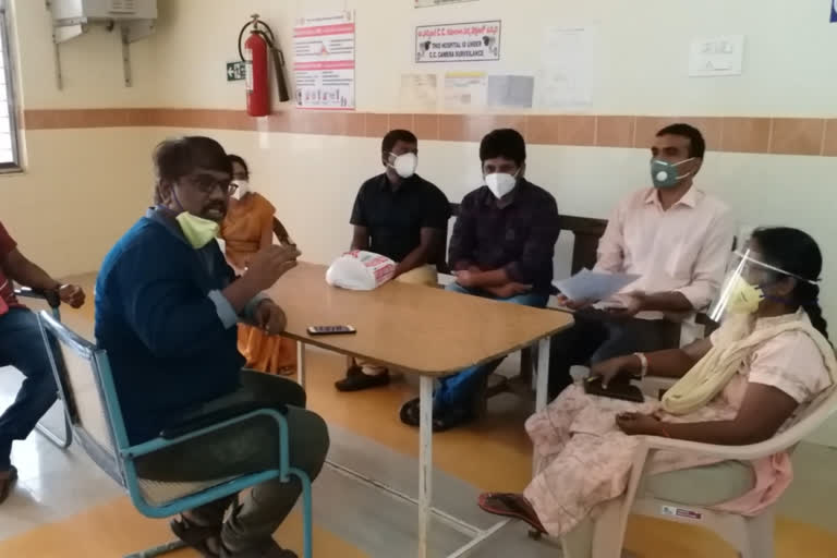 Corona for medical staff in Kadapa