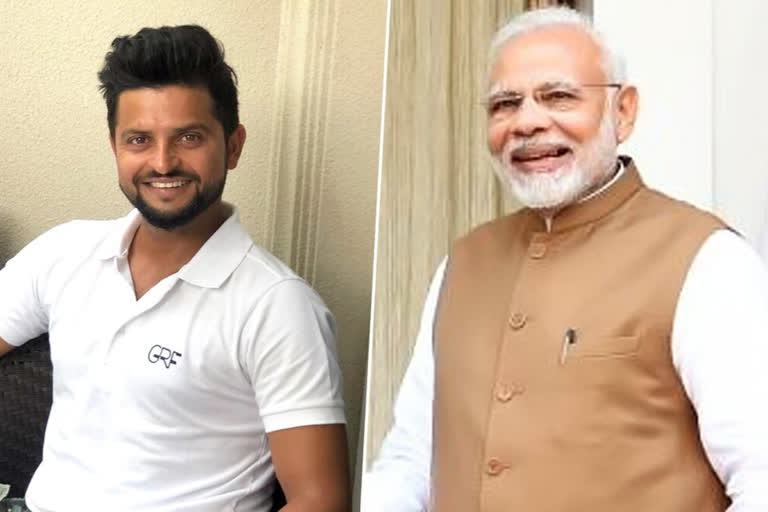 Suresh Raina, PM Modi