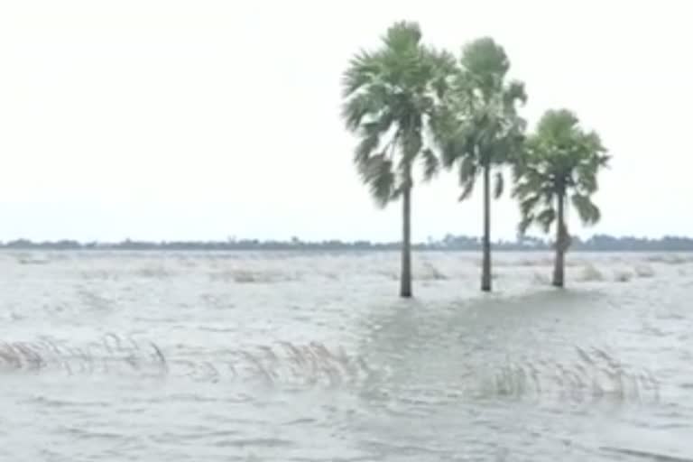 flood water enter in khurda