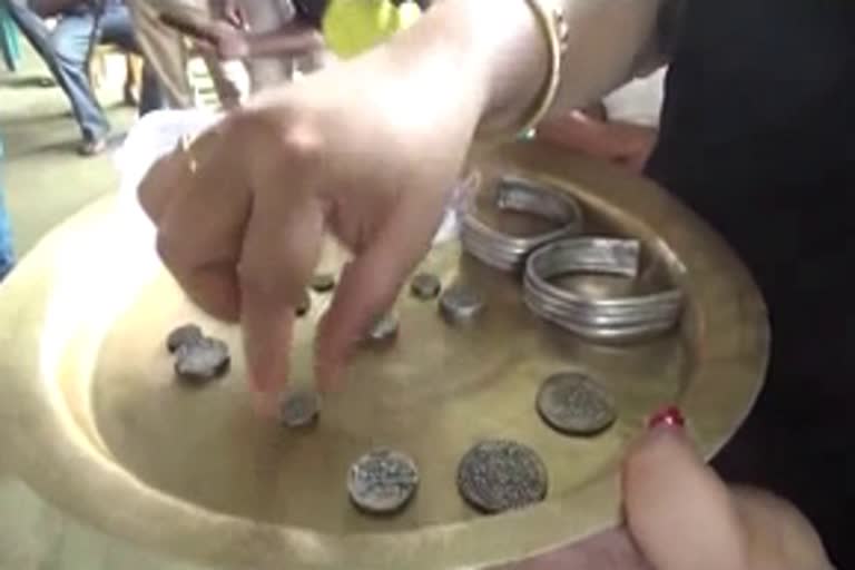 ANCIENT COINS RECOVERED AT BIHPURIA