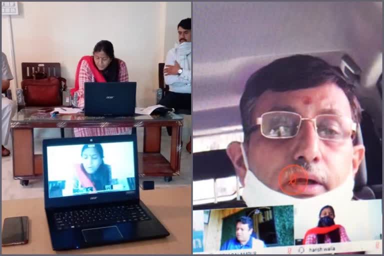 Rajinder Garg held a virtual rally in Palampur