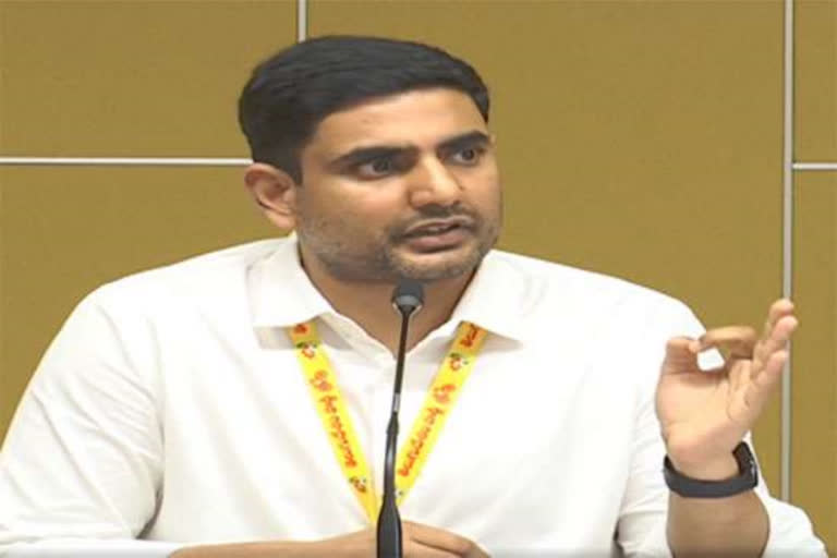 nara lokesh tweets on Covid-19 deaths Cremations