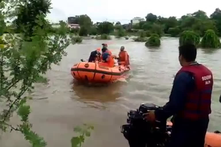 flood in Kulansi River of Bhopal