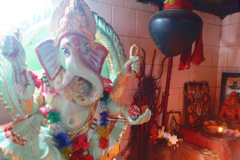 Ganesh puja celebration at jorhat