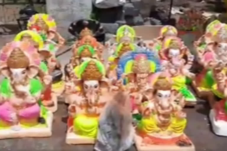 Ganesh Chaturthi Celebrations In Jagitial