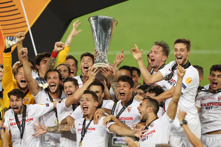 Sevilla beats Inter Milan 3-2 to win 6th Europa League