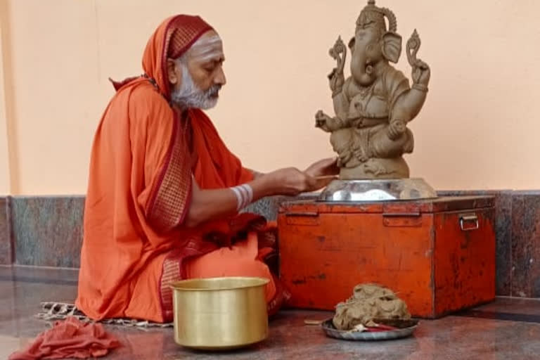 eco friendly ganesha by sri shiva sugjana murthy