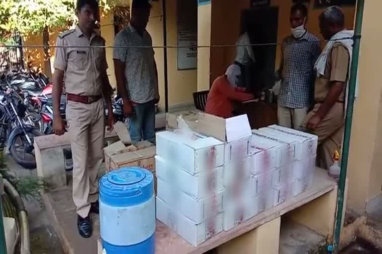 illegal liquor in Dhaulpur, illegal liquor smuggling