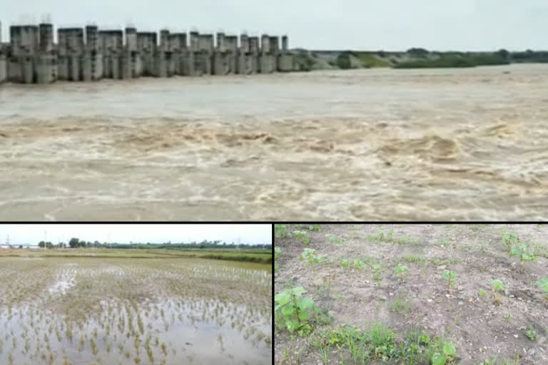 heavy flood in munneru river