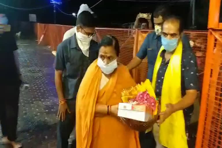 Former Chief Minister Uma Bharti