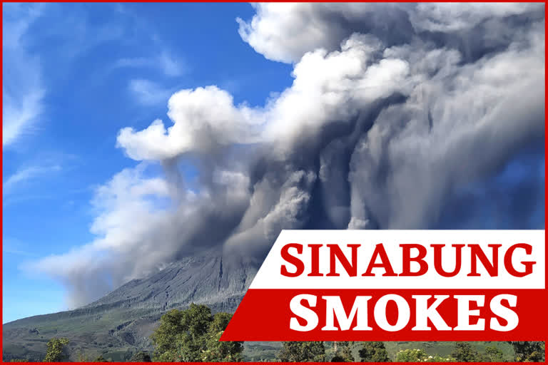 Indonesia's Sinabung volcano