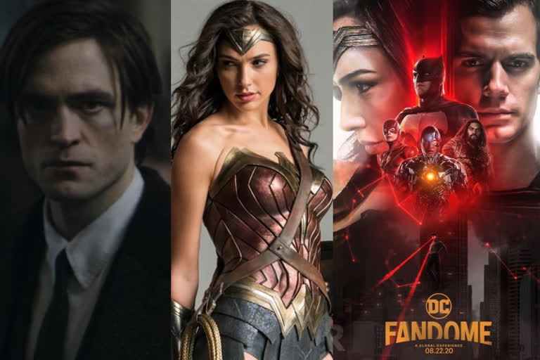 Batman, Wonder Woman, and Justice League trailers  ബാറ്റ്മാന്‍, വണ്ടര്‍ വുമണ്‍, ജസ്റ്റിസ് ലീഗ് പുതിയ പതിപ്പുകളുടെ ട്രെയിലറുകള്‍  ബാറ്റ്മാന്‍  വണ്ടര്‍ വുമണ്‍  ജസ്റ്റിസ് ലീഗ്  റോബര്‍ട്ട് പാറ്റിന്‍സണ്‍