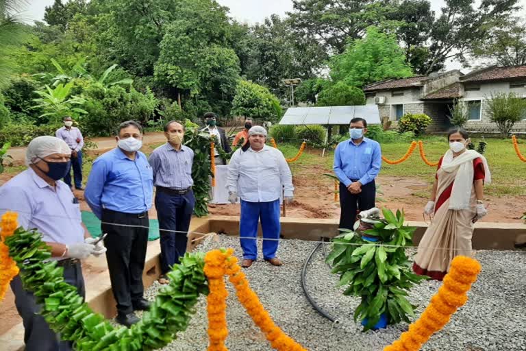 Inaugaration of bhungru system in khunti