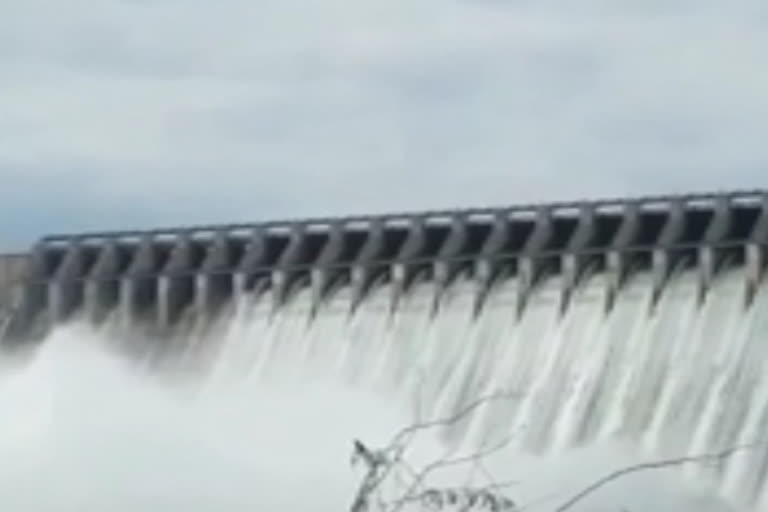 nagarjuna Sagar inflow Dis creased