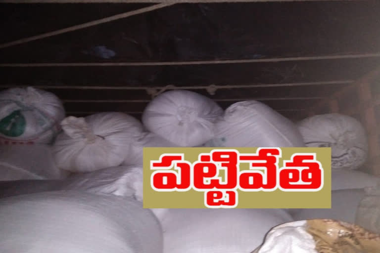 14.5 tonnes of pds rice and lorry were seized at balapur in ranga reddy district