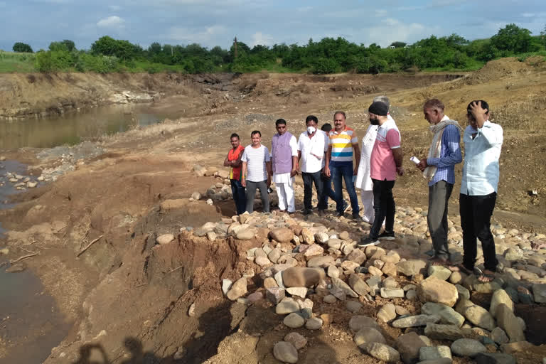 MLA inspected dam flowing in rain in betul