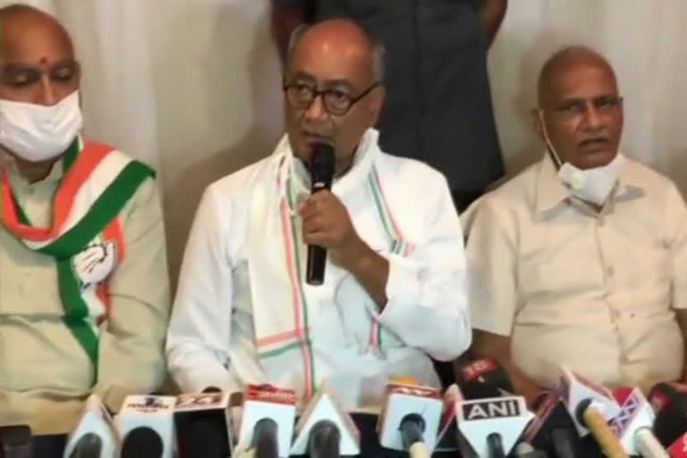 Congress has revived after Scindia left: Digvijaya Singh