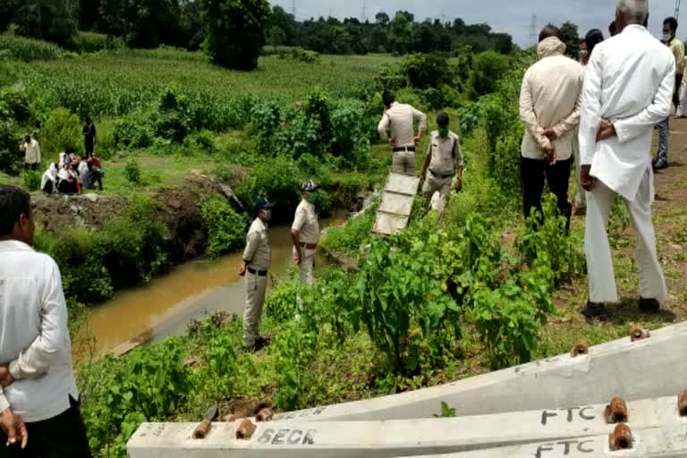 Dead body found in culvert