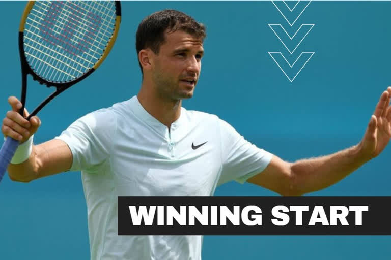 Dimitrov wins in New York