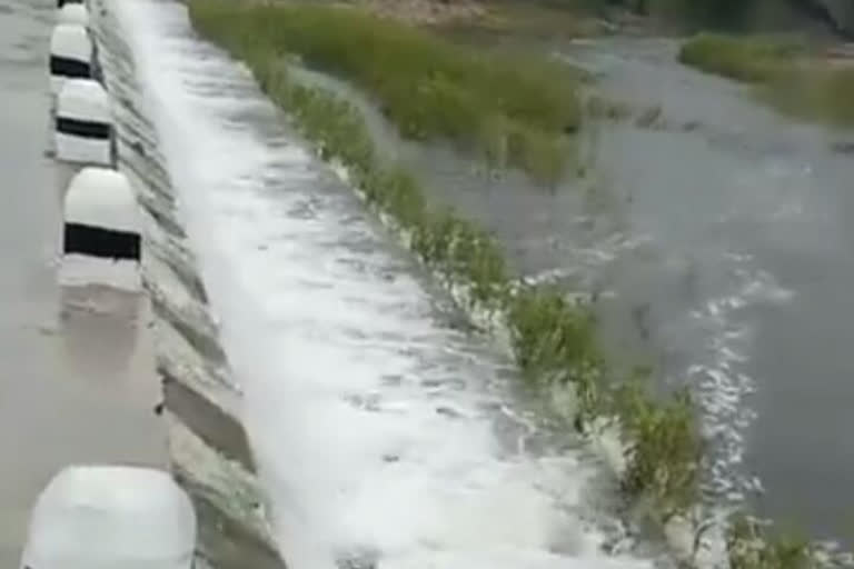 Rajsamand news, Bagheri Naka dam, dam overflow