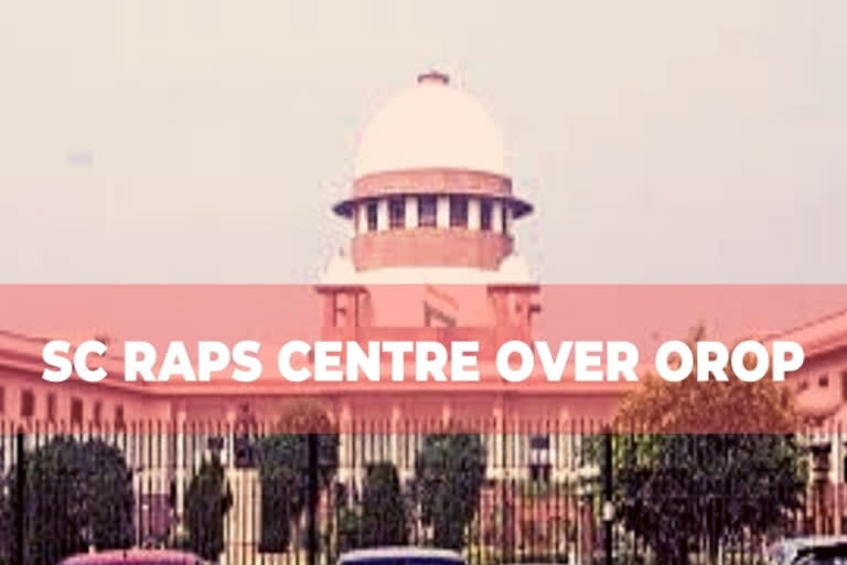 Release remaining amount under OROP in 3 weeks: SC to Centre