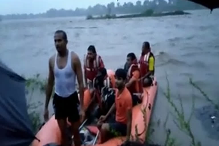 nevaj river, rescue of a young man in jhalawar