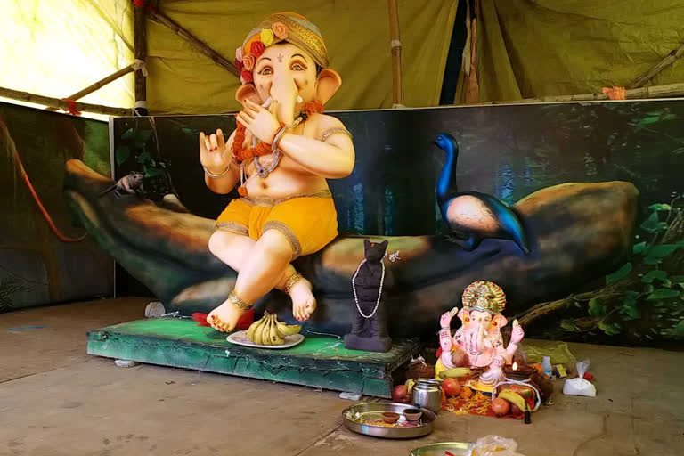 ganpati idol is not sold on Ganpati celebration 2020 at raipur