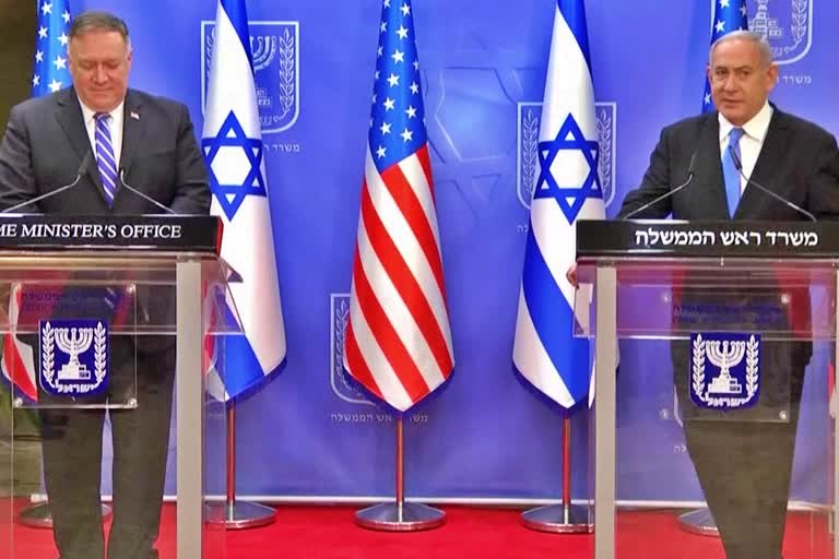 US Secretary of State Pompeo arrives in Israel