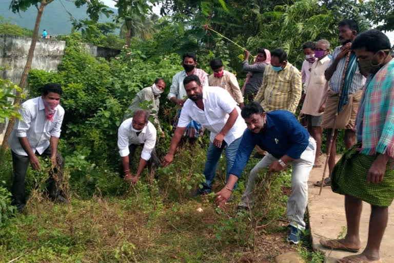 Swachh Bharat in Payakaravupeta Market Yard