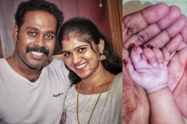 actor senthil krishna blessed with baby boy  നടന്‍ സെന്തില്‍ കൃഷ്ണ  actor senthil krishna  കലാഭവന്‍ മണി