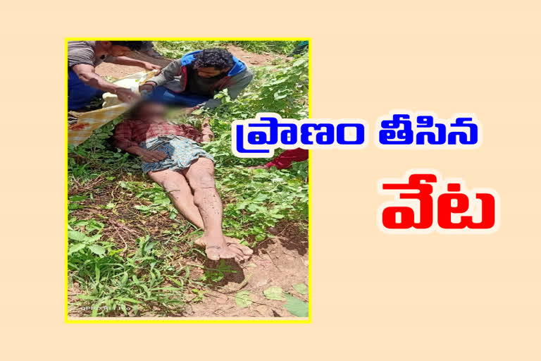 a man died with electric shock in balakistapur village devarakadra mandal mahabubnagar district