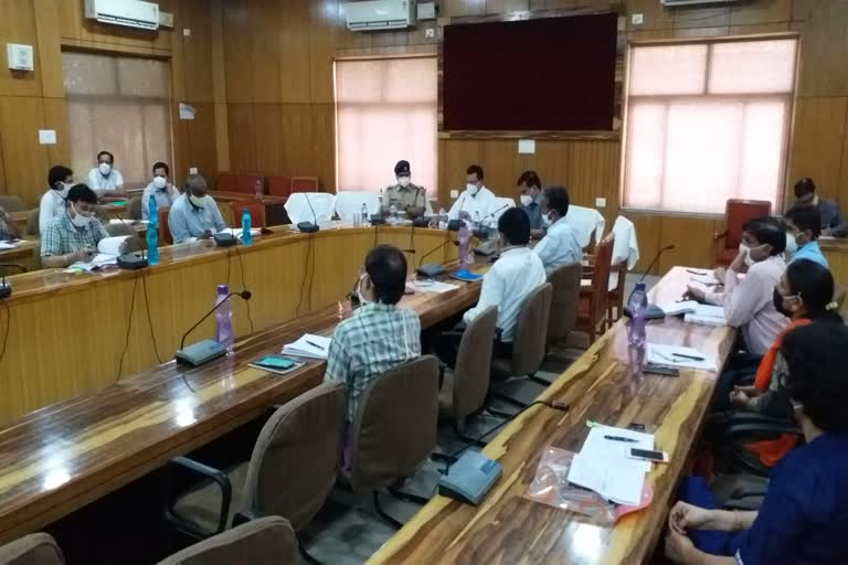 prevention of corona, meeting of Divisional Commissioner of Kota